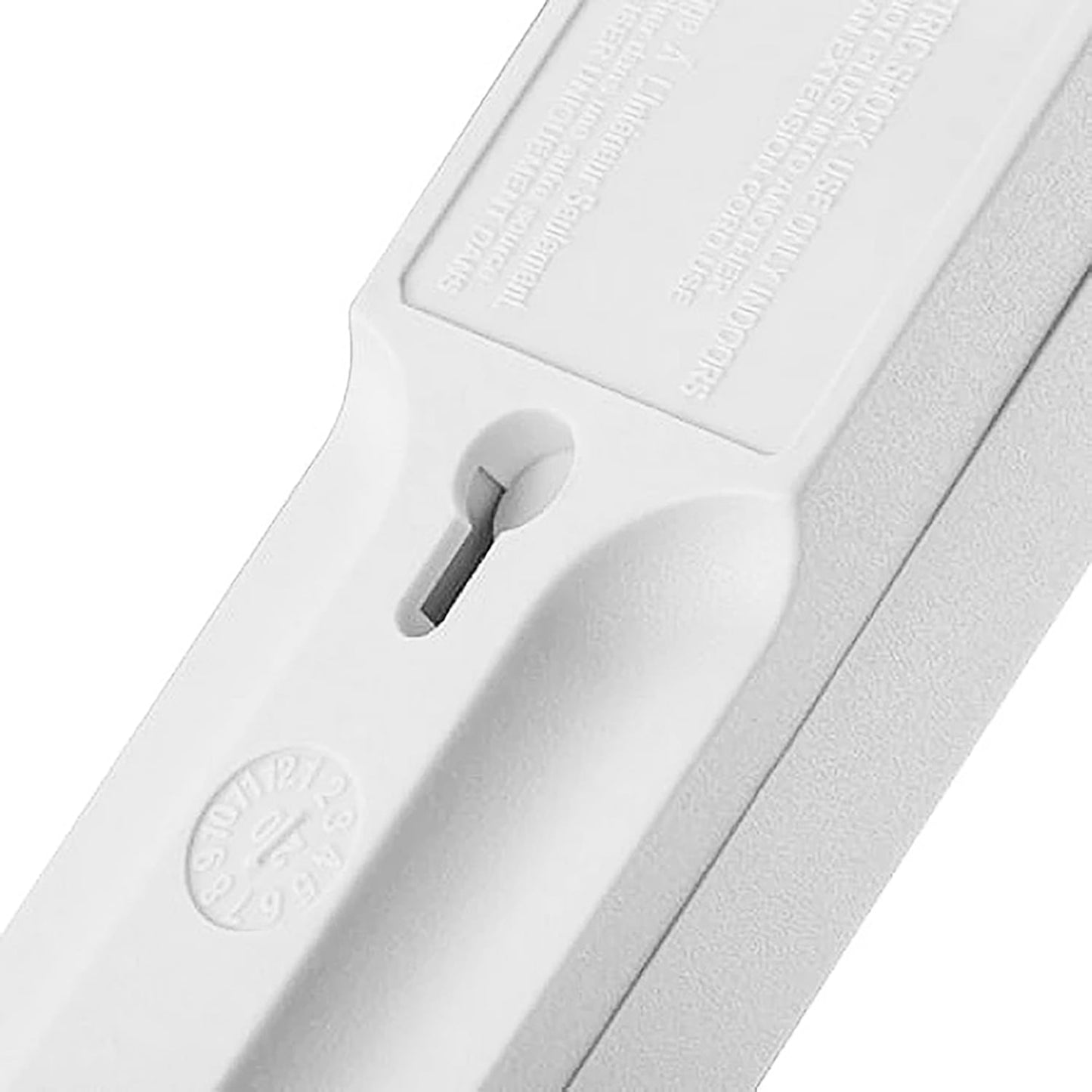 Hyper Tough 6-Outlet Indoor Power Strip with 2.5 ft Extension Cord, ETL Certified, White