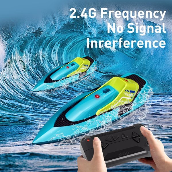 4DRC S5 Blue Green Remote Controlled Ship, Logistics Randomly Sent By UPS, USPS, FEDEX, Banned Platform Temu - EBS PLATFORM INC.