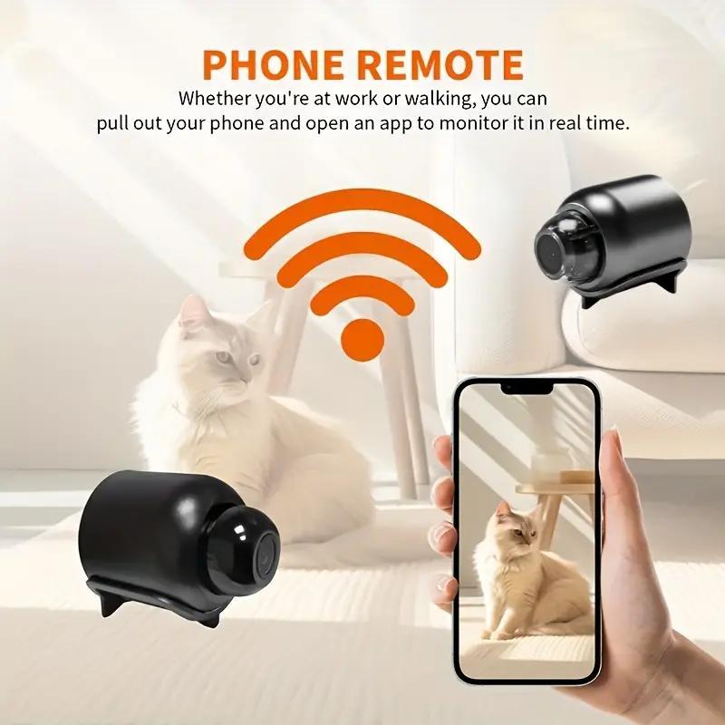 X5 Wireless Home Surveillance Camera HD WiFi Support Magnetic Bracket USB Power Supply Indoor And Outdoor Use Built-in Battery Magnetic
